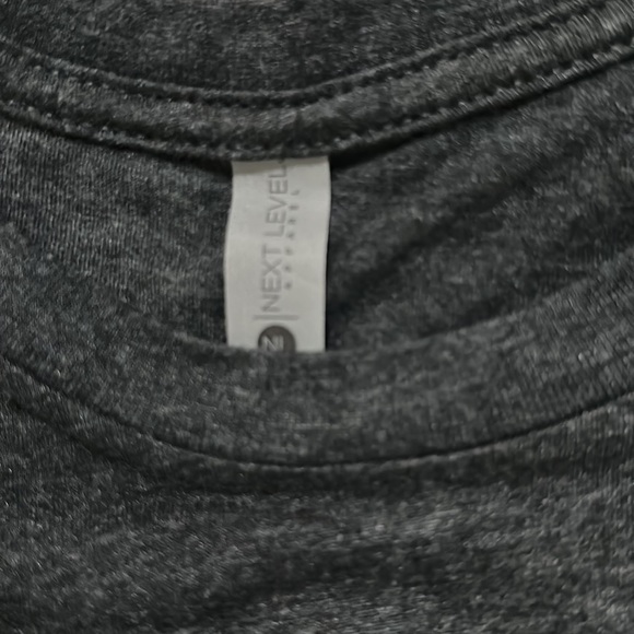 Be your own boss women’s gray t shirt size large - Picture 3 of 5